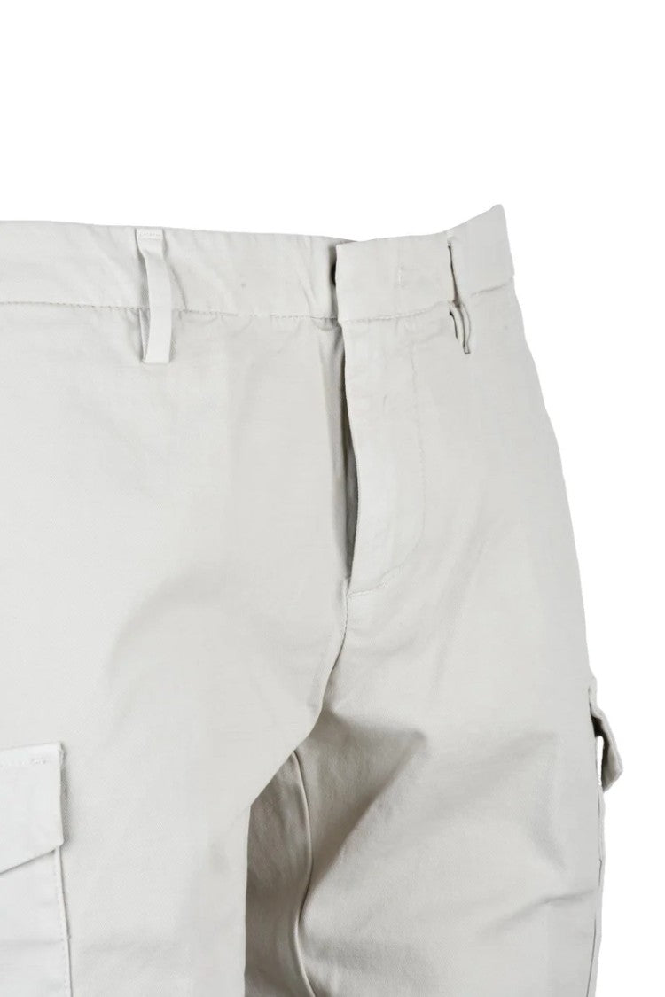 Dondup Eddy Cargo Trousers - White