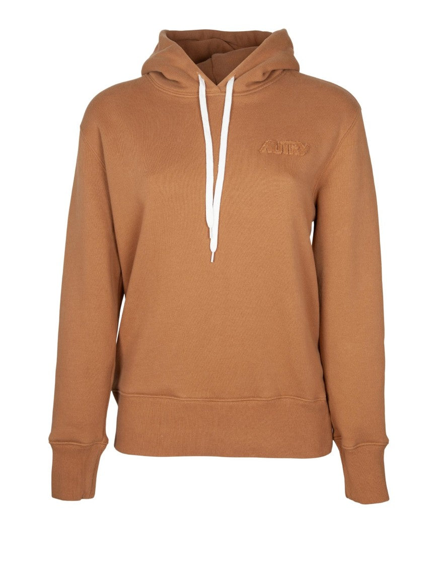 Autry Relaxed Fit Walnut Hoodie
