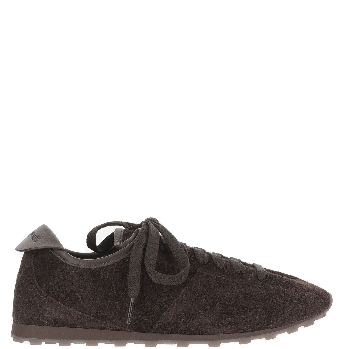 Jacquemus Suede Leather Sneakers With Tapered Toe