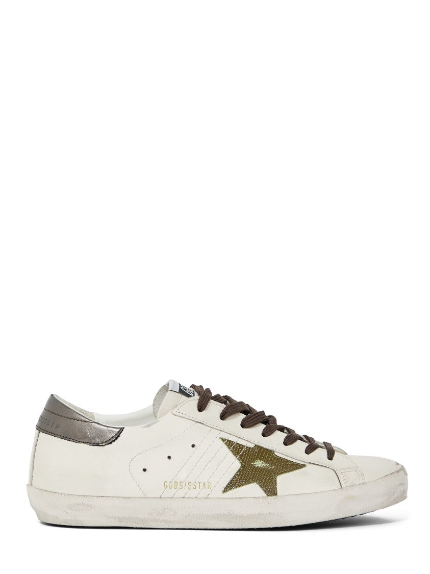 Golden Goose Cocco Print Leather Sneakers