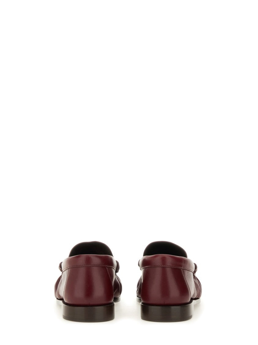 Saint Laurent Moccasin "Le Loafer" In Smooth Calf Leather