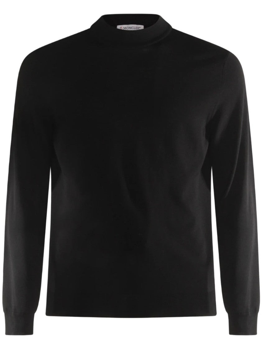 Zanone Black Lupetto Long-Sleeve Boxy Fit Pullover