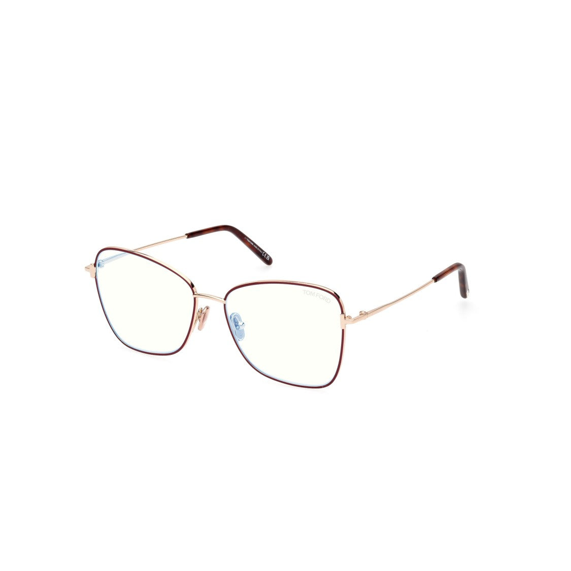 Tom Ford Ft5906-B 55069 Thin Metal Frame Eyeglasses