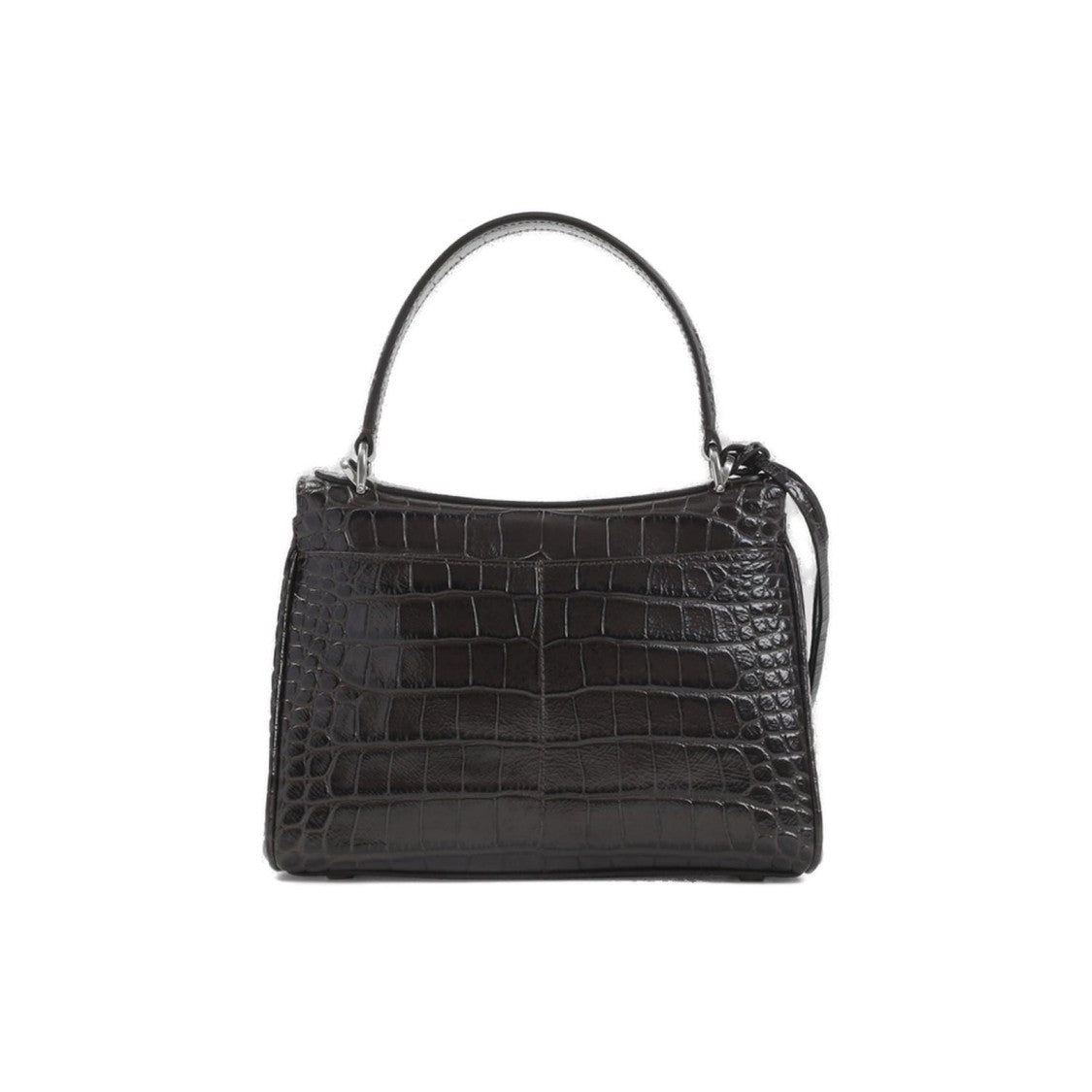 Balenciaga Structured Brown Bag With Classic Design