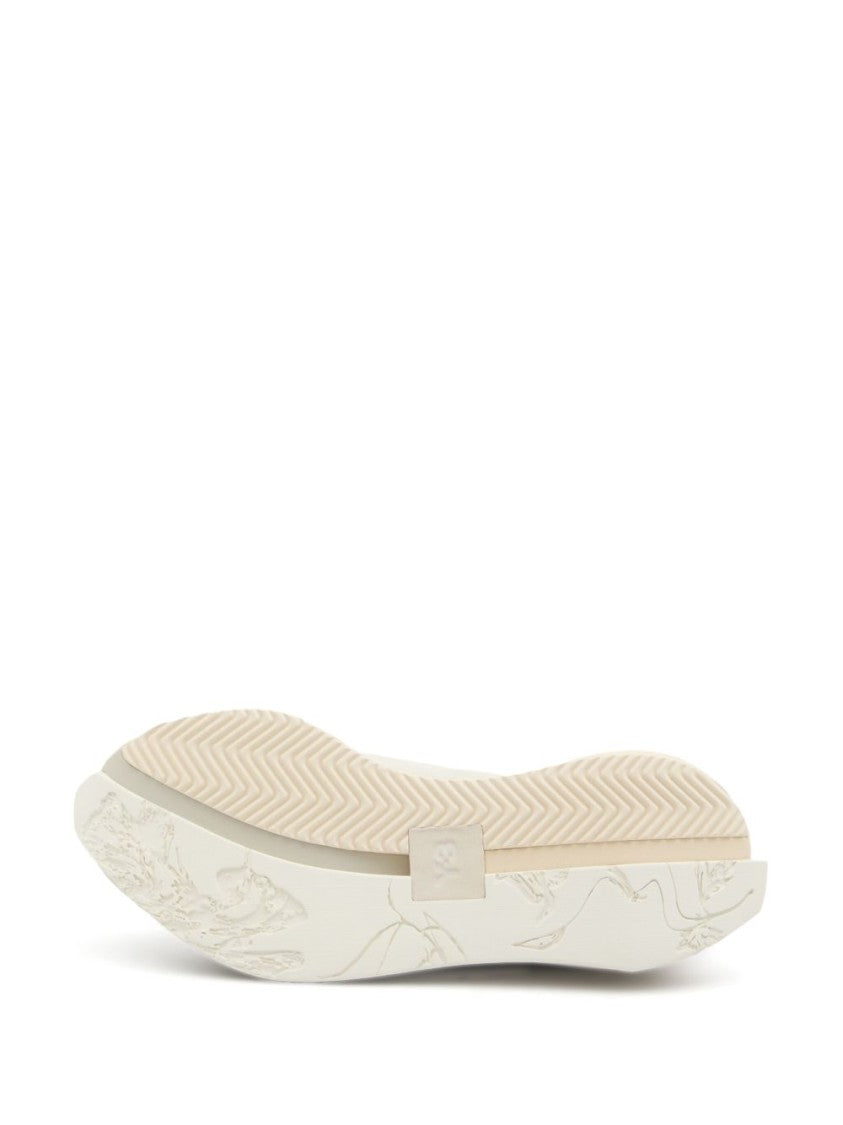 Y-3 White Sneakers With Signature 3-Stripes Logo