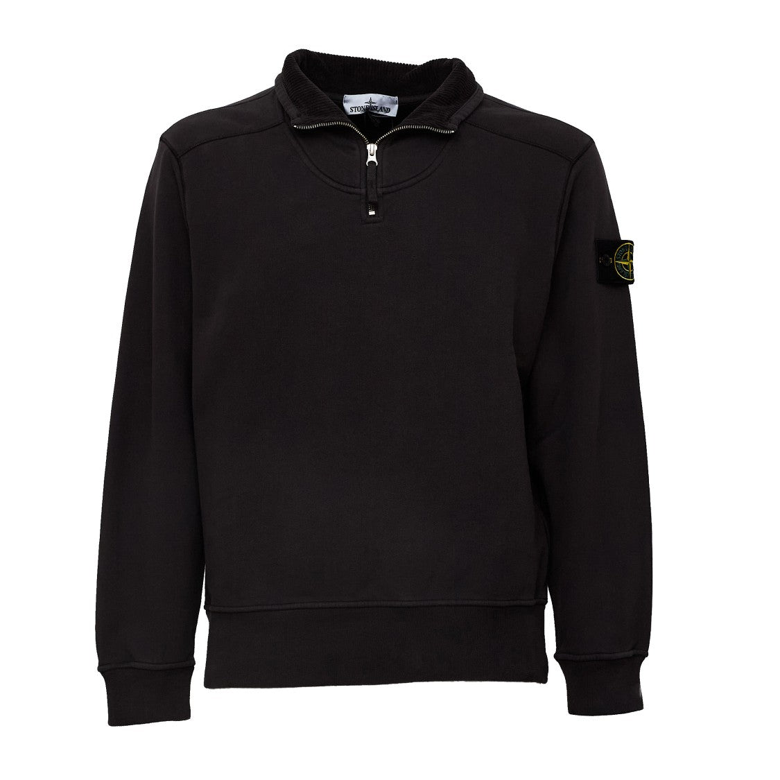 Stone Island L/S Half-Zip Polo Sweatshirt