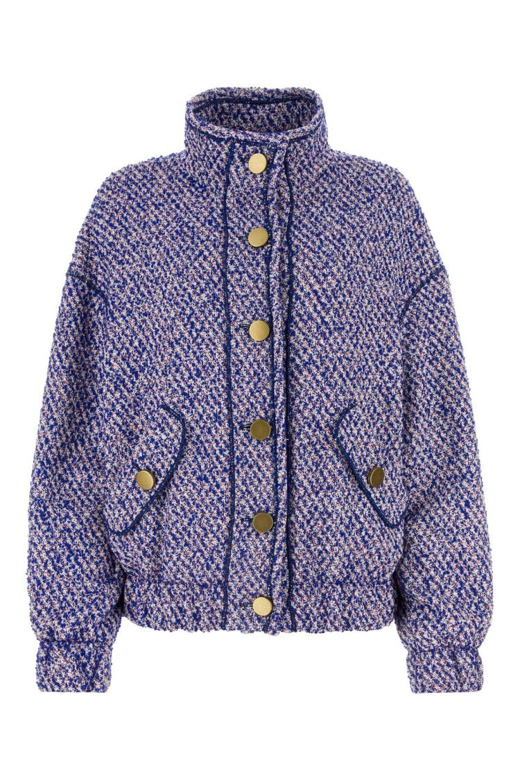 Philosophy Di Lorenzo Serafini Multicolor Cotton Blend Oversize Jacket