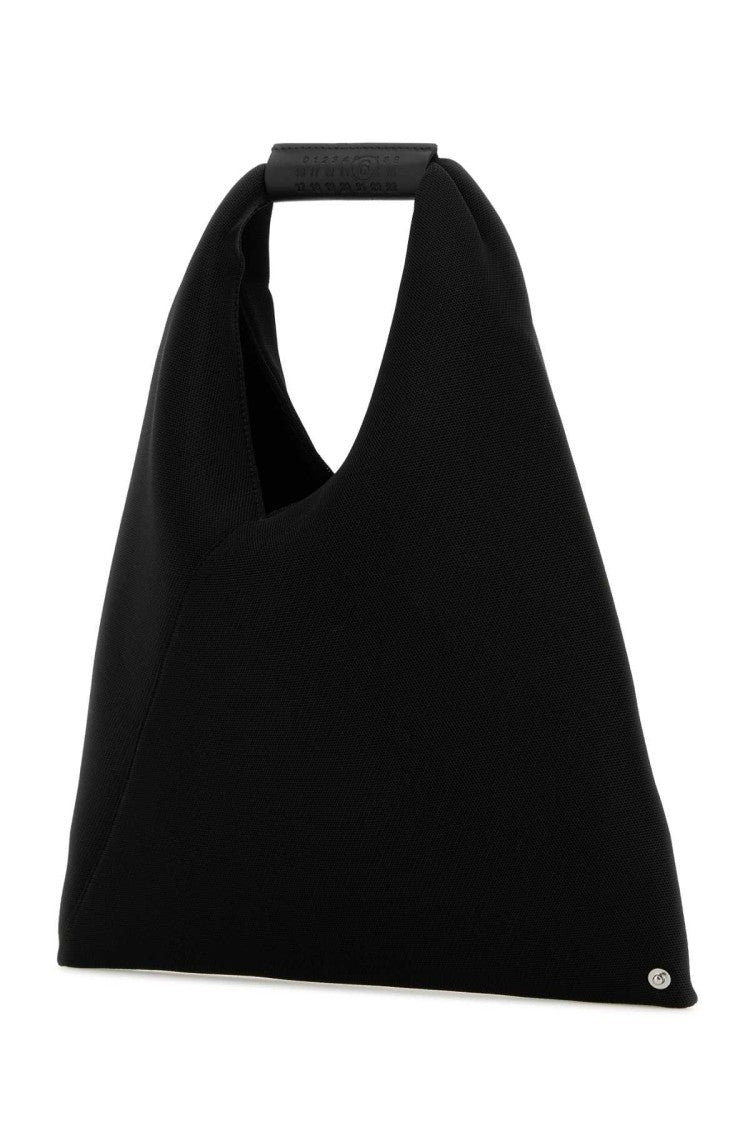 Mm6 By Maison Margiela Black Canvas Japanese Handbag