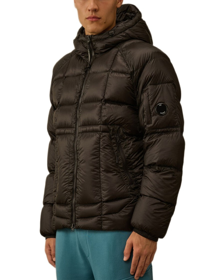 C.P. Company Lightweight Matte Micro-Ripstop Down Jacket With Adjustable Hood