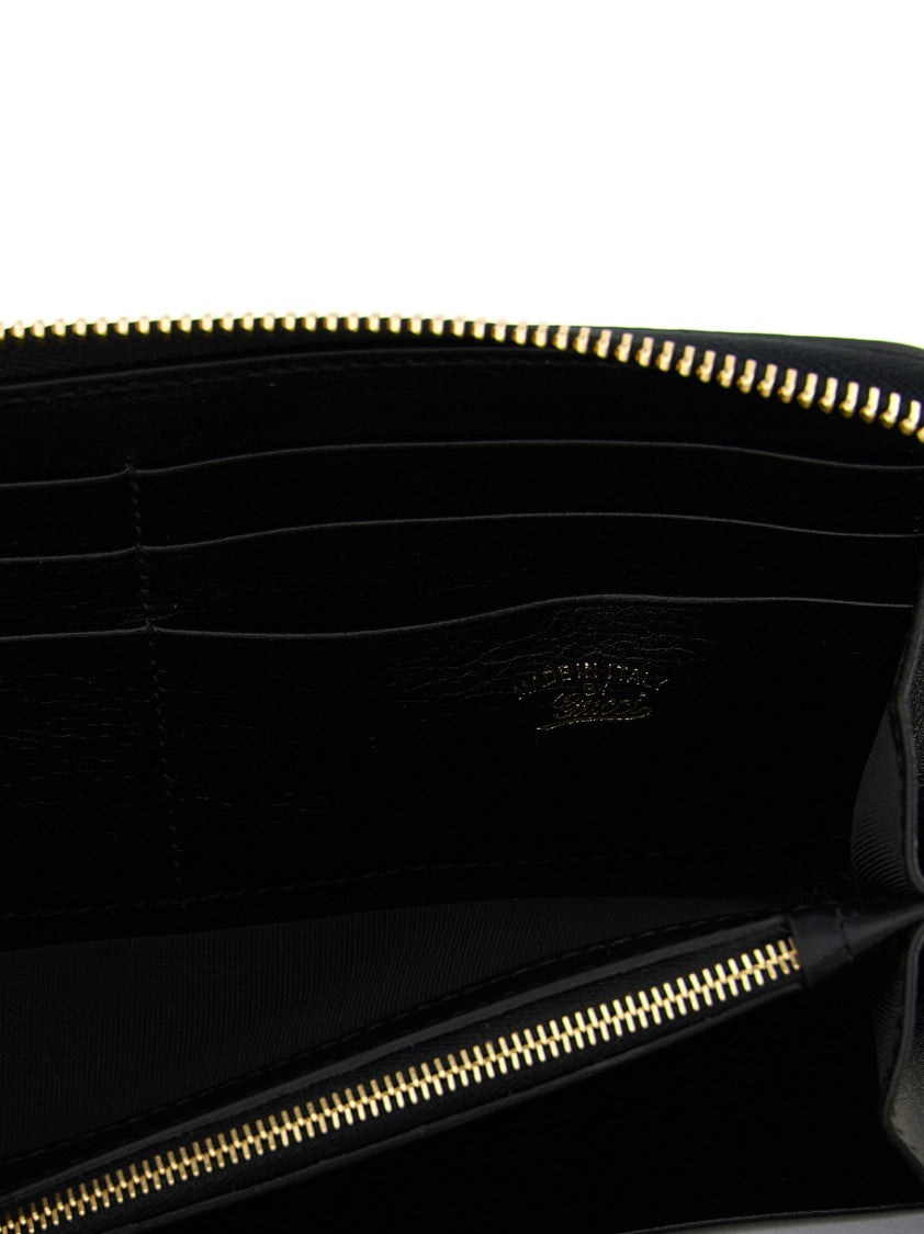 Gucci ' Horsebit Web' Wallet