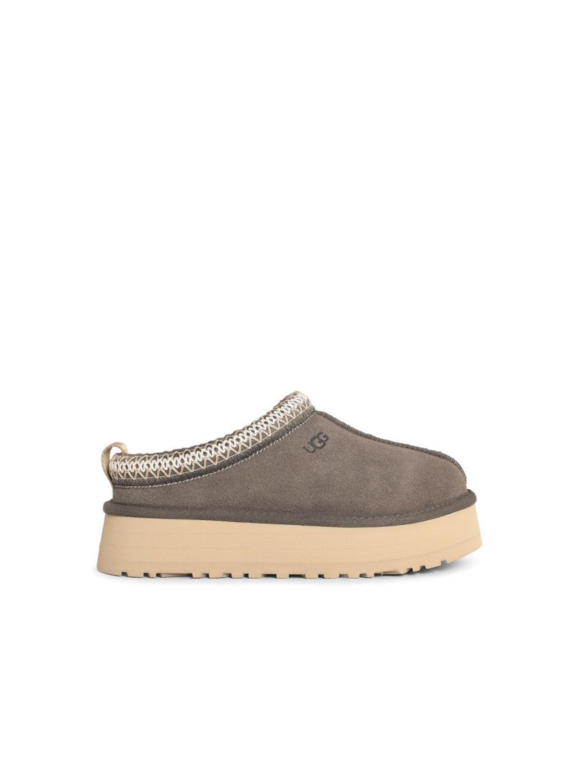 Ugg 'Tazz Ii' Grey Suede Slippers