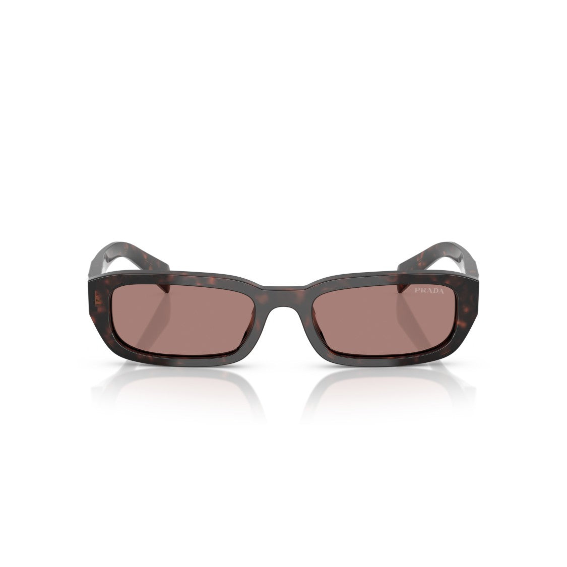 Prada 0Pr B06s Rectangular Tortoiseshell Acetate Sunglasses