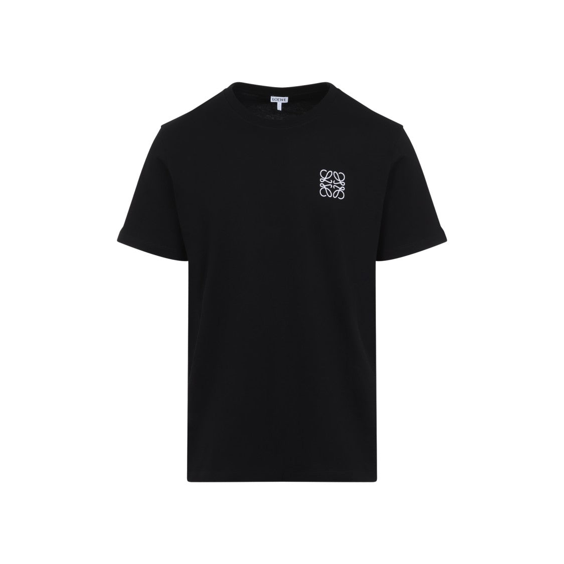 Loewe Black Cotton Jersey Anagram T-Shirt