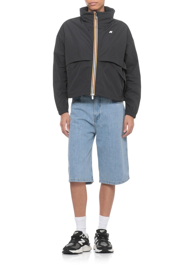 K-Way Black Aubette Memory Touch Jacket