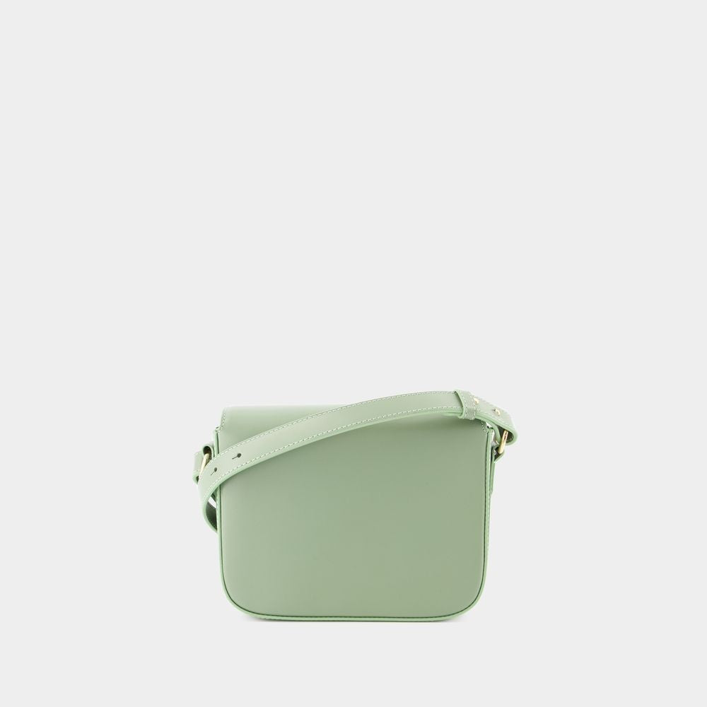 A.P.C. Charlotte Crossbody Bag - Leather - Green