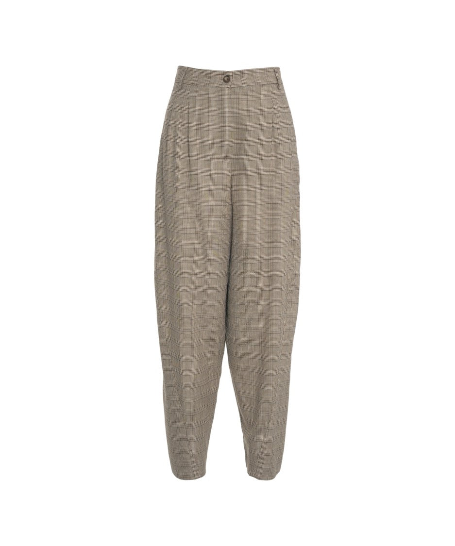 8Pm Lorelei' Checkered Trousers