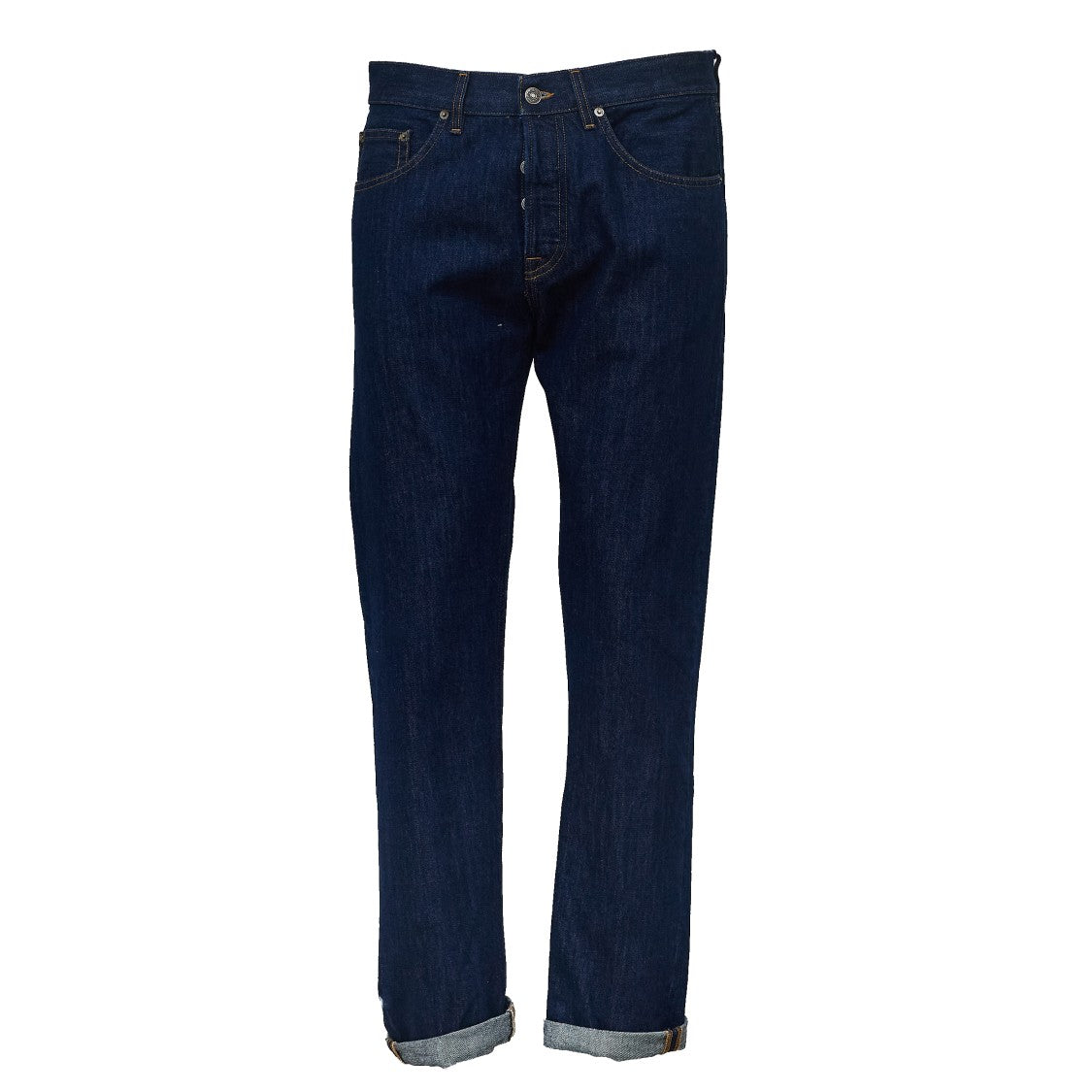 Dondup Iconic Regular Fit Denim Jeans With Five-Pocket Design