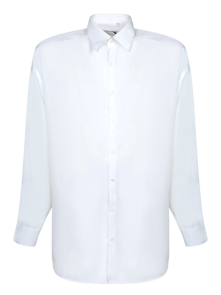 Costumein Button-Down White Linen Shirt