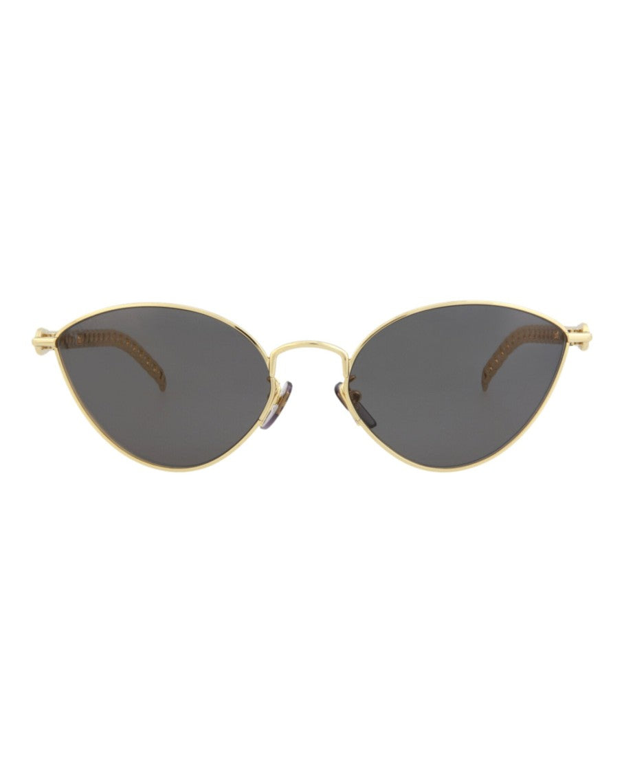 Gucci Cat Eye-Frame Metal Sunglasses