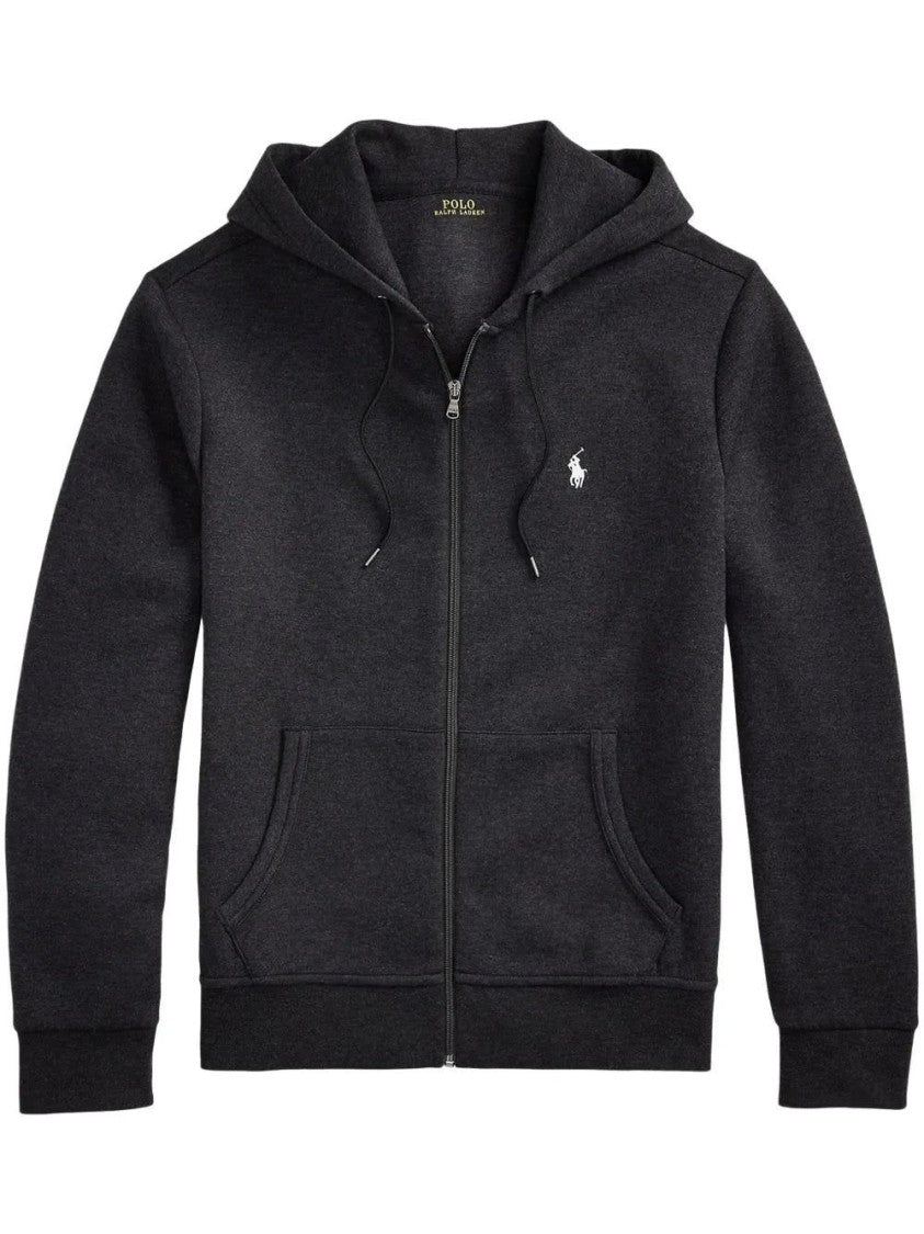 Polo Ralph Lauren Classic Zip-Up Black Sweatshirt