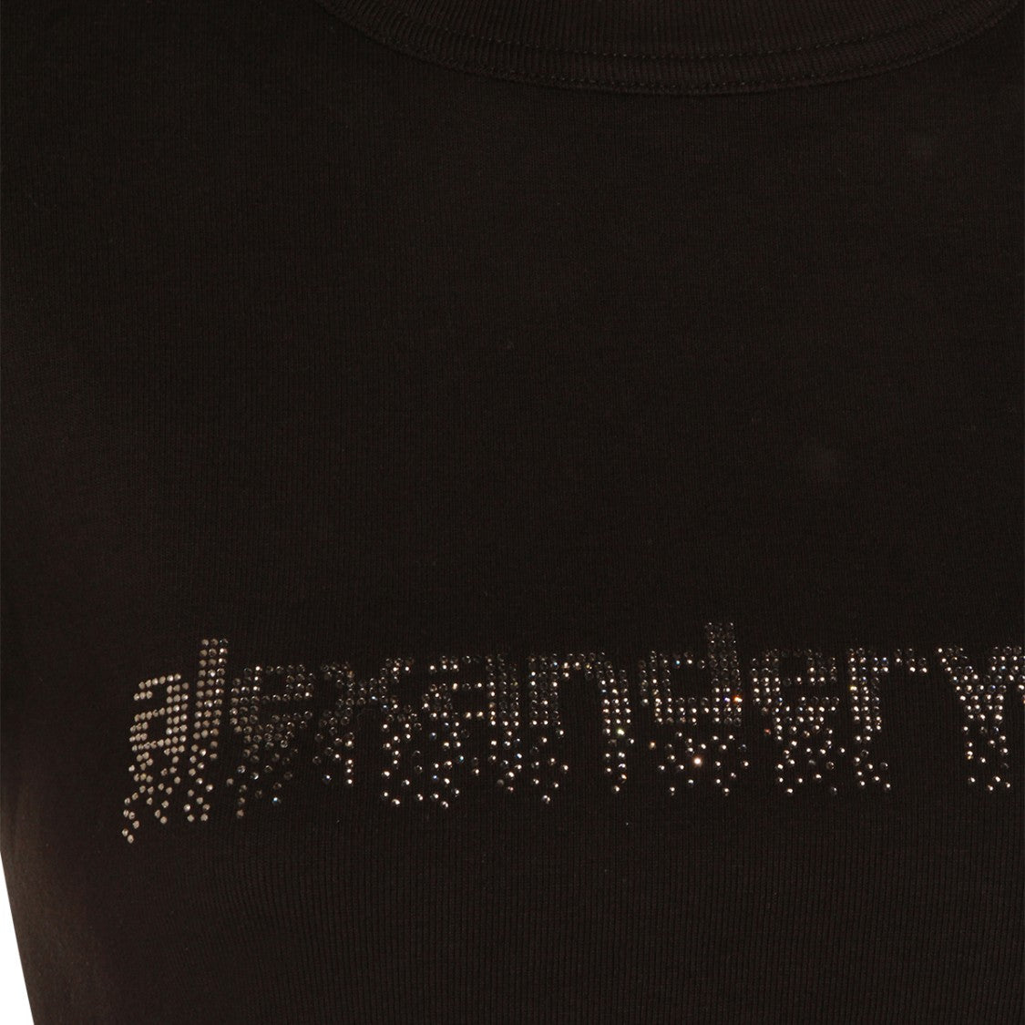 Alexander Wang Black Cotton T-Shirt