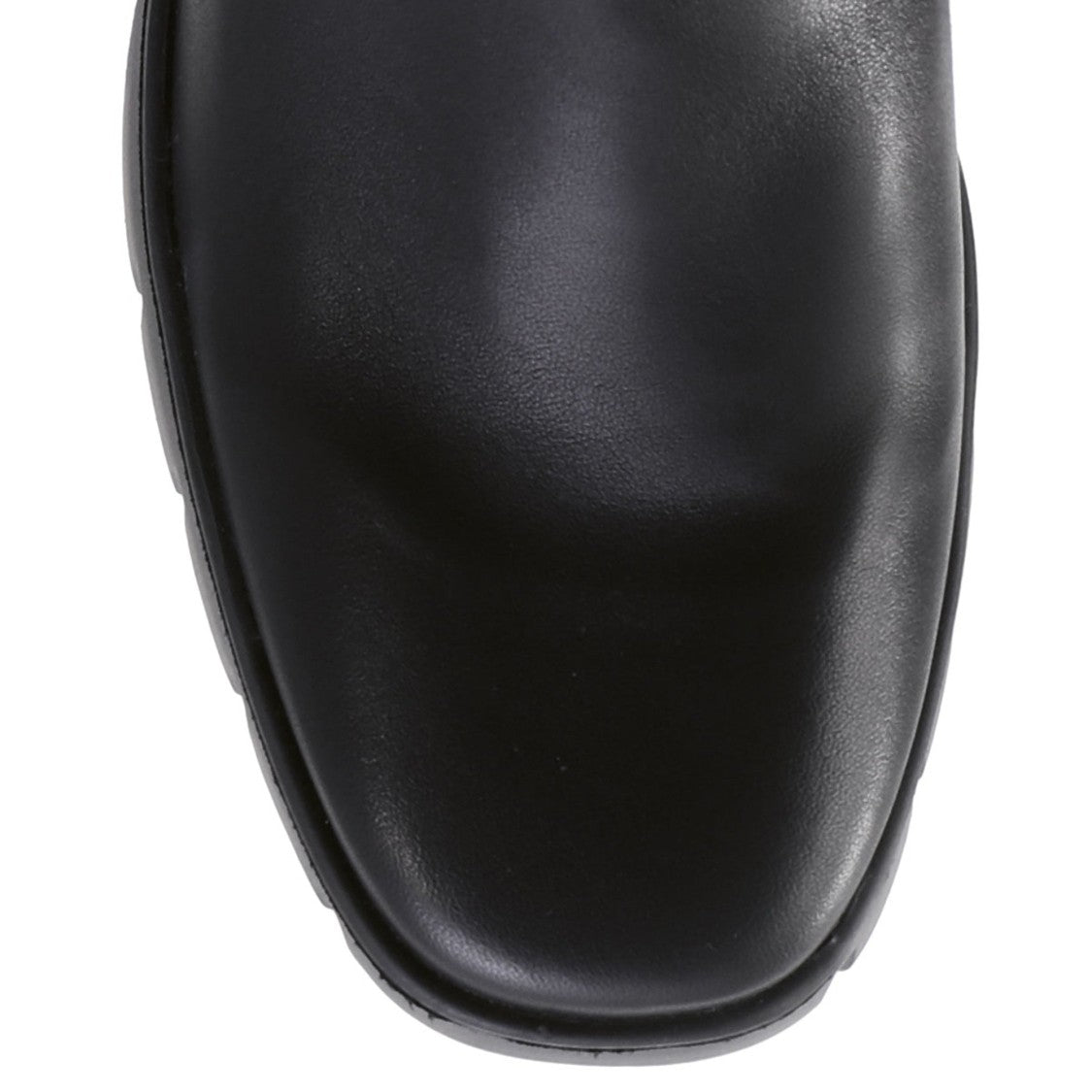 Högl Black Manon Mid-Height Functional Zipper Leather Ankle Boots