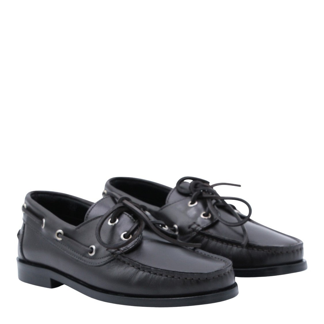 Aeydē Moccasin-Style Flat Shoes With Polished Design