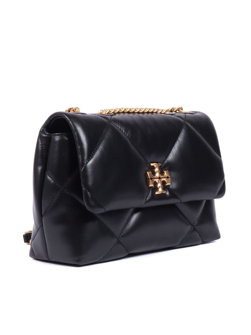 Tory Burch Black Kira Diamond Quilted Shoulder Bag