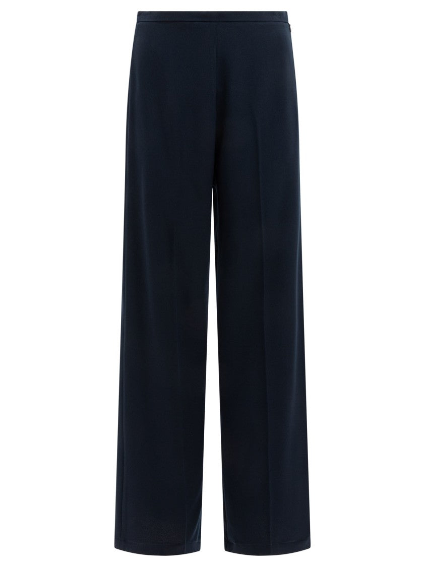 F.It Straight-Leg Trousers With Elastic Waistband