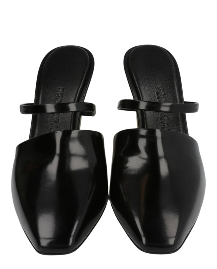 Ferragamo Elina Gancini Mule Heels