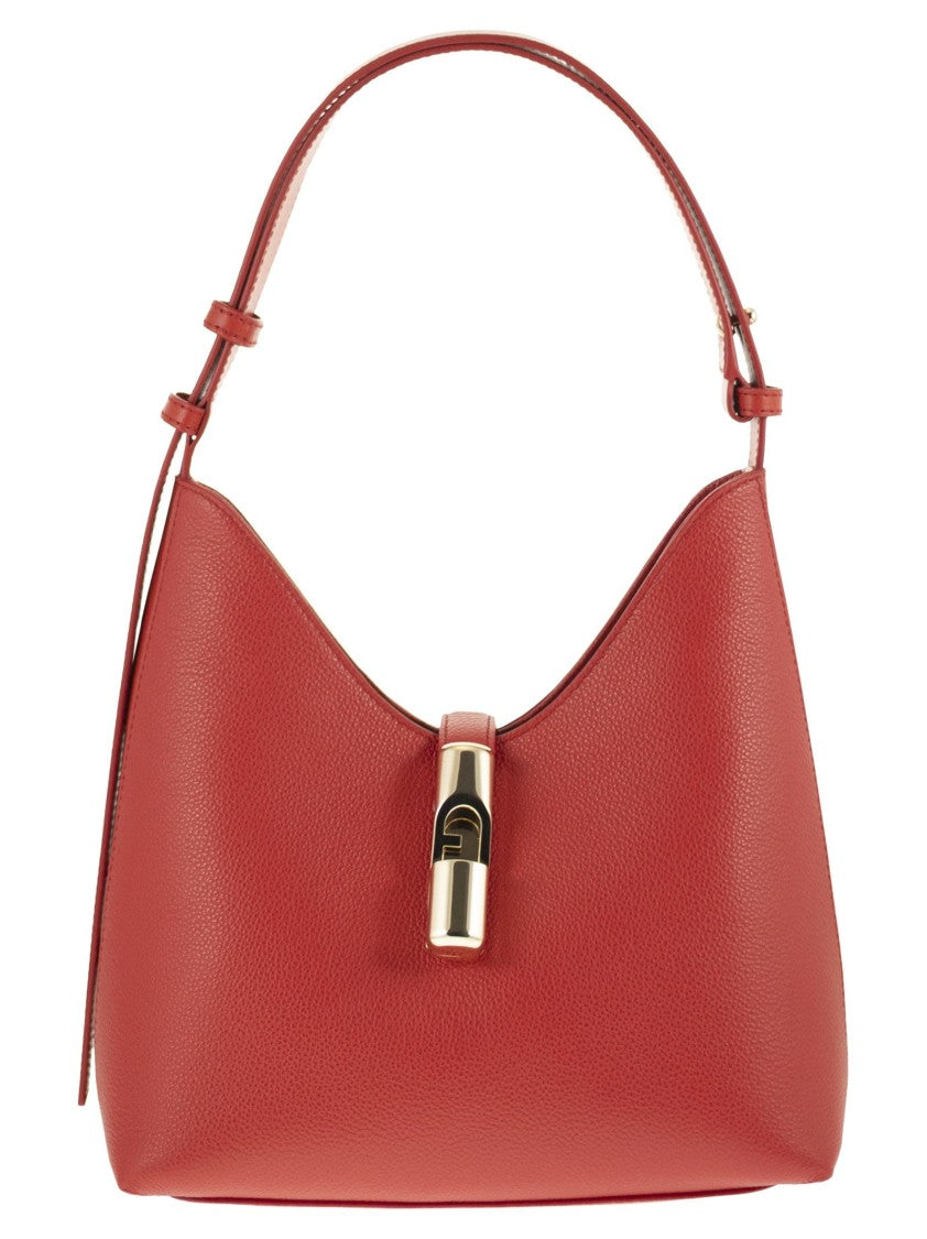 Furla Hobo Shoulder Bag In Smooth Calfskin