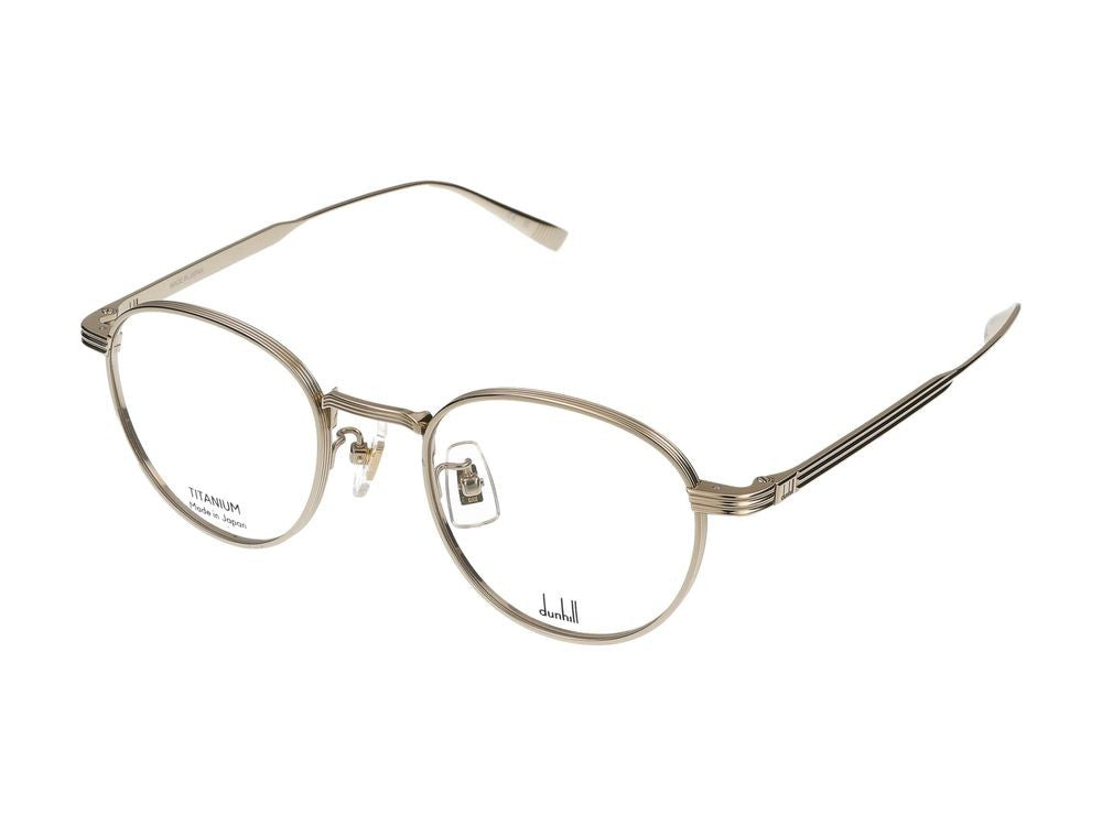 Dunhill Eyeglasses Dunhill Du0102o 001 Gold Gold Transparent 49/21/145