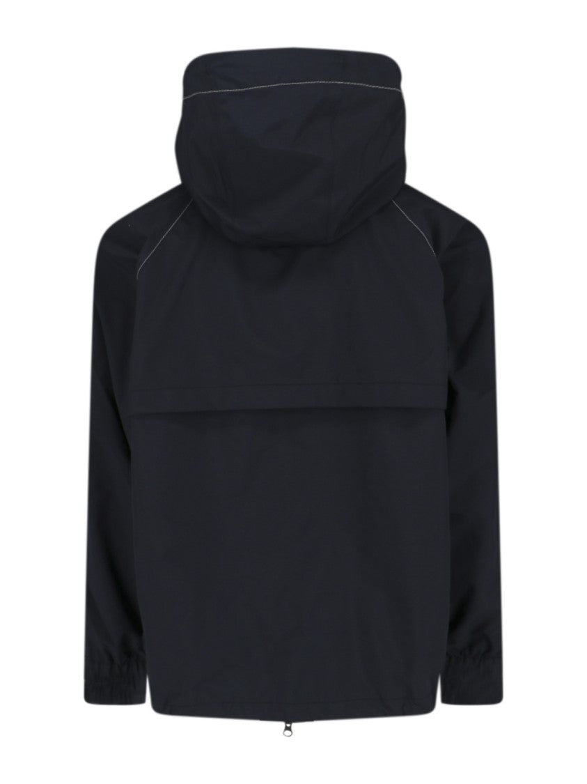 And Wander Zip Jacket, In Black Waterproof "Pertex Shield" Fabric