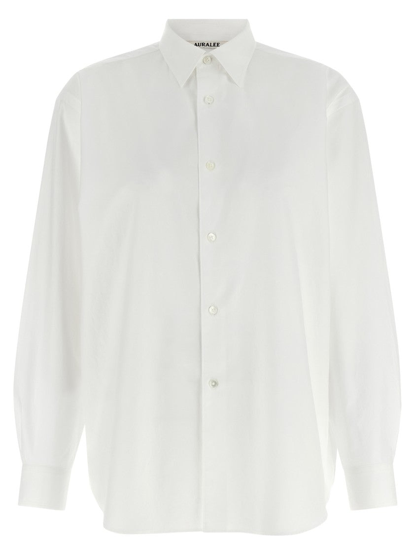 Auralee Washed Finx Twill' Shirt