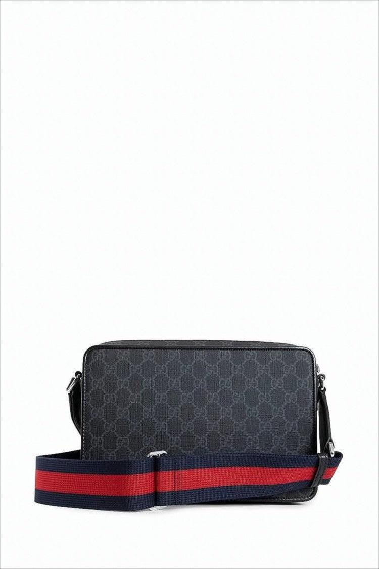 Gucci Rectangular Crossbody Bag With Monogram Canvas