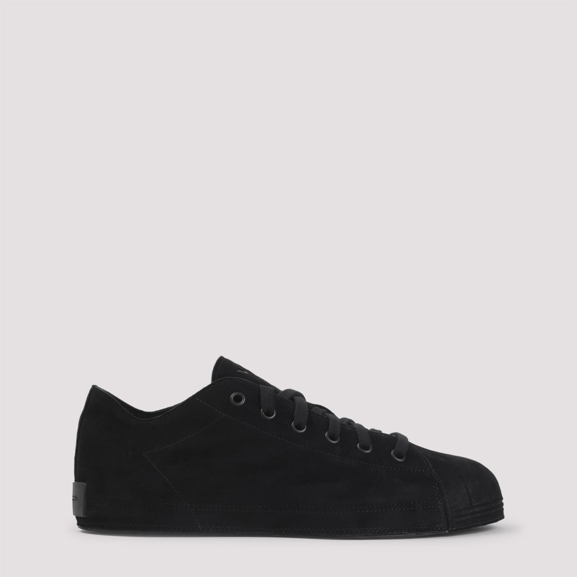 Y-3 Monochrome Black Suede Nizzastar Lo Sneakers