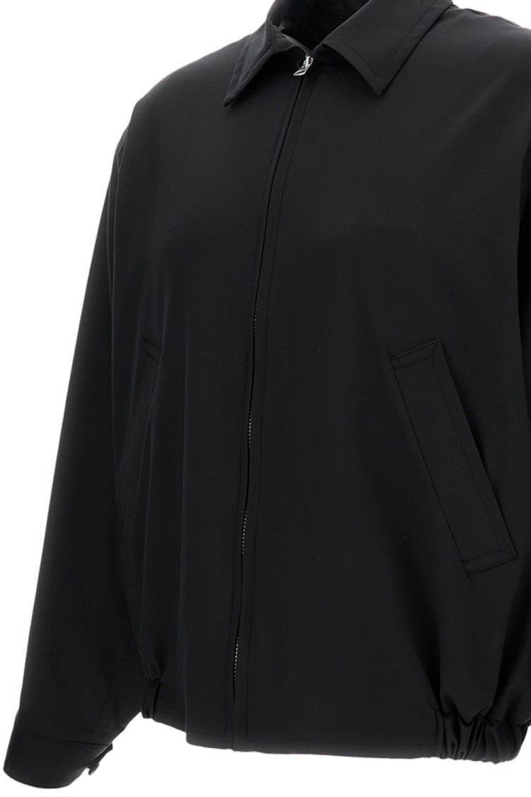 Kaptain Sunshine Wool Poplin Jacket With Pointed Collar