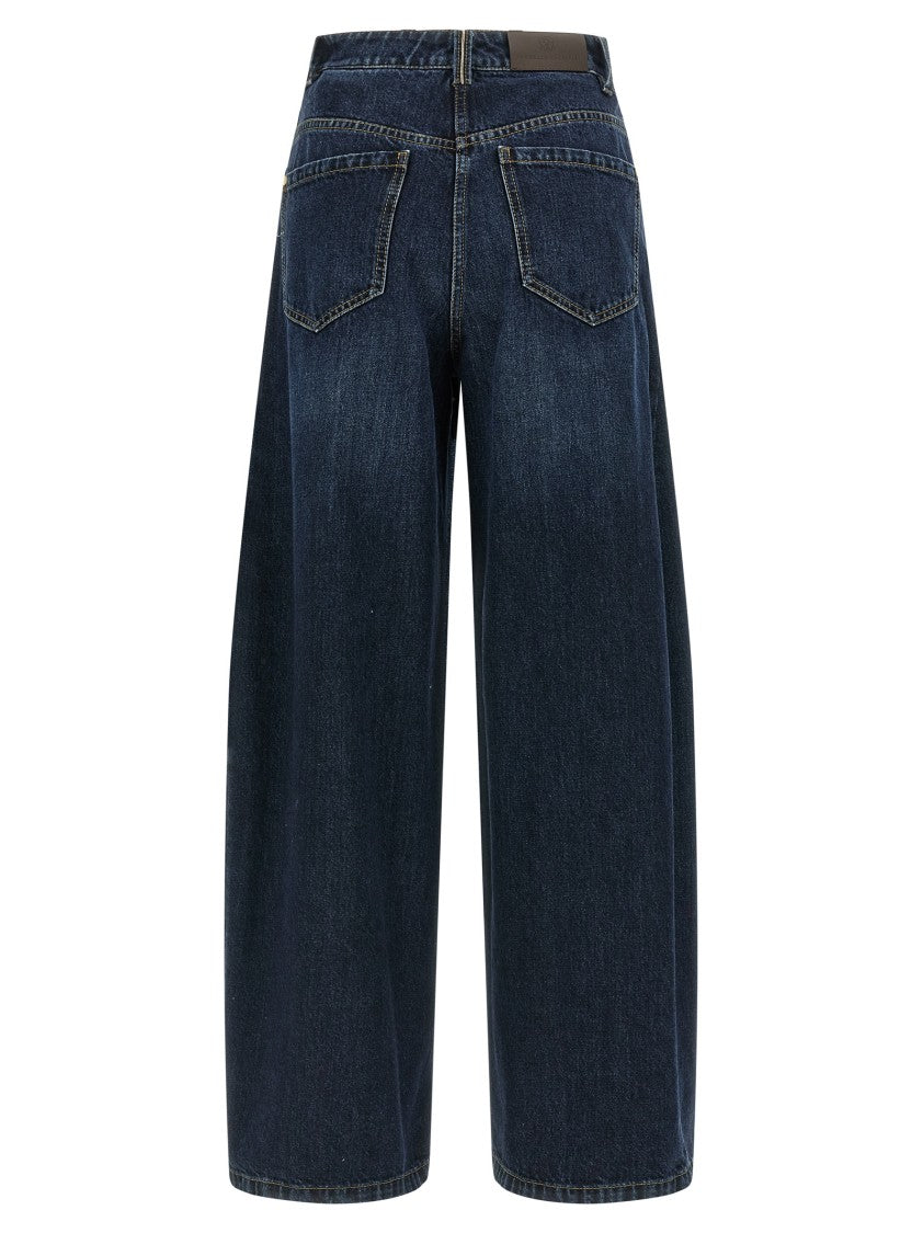 Brunello Cucinelli 'Wide Barrel Full Lenght' Jeans