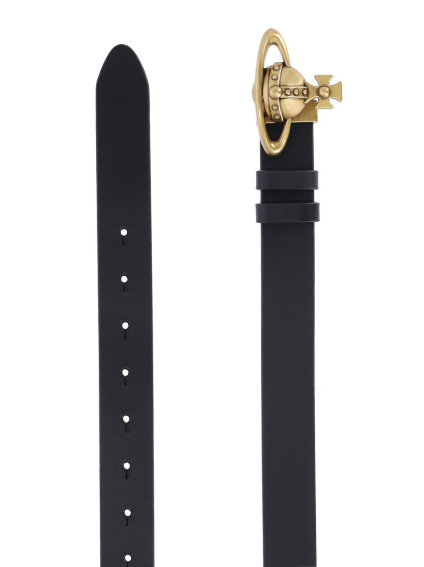 Vivienne Westwood "Orb" Belt – Black