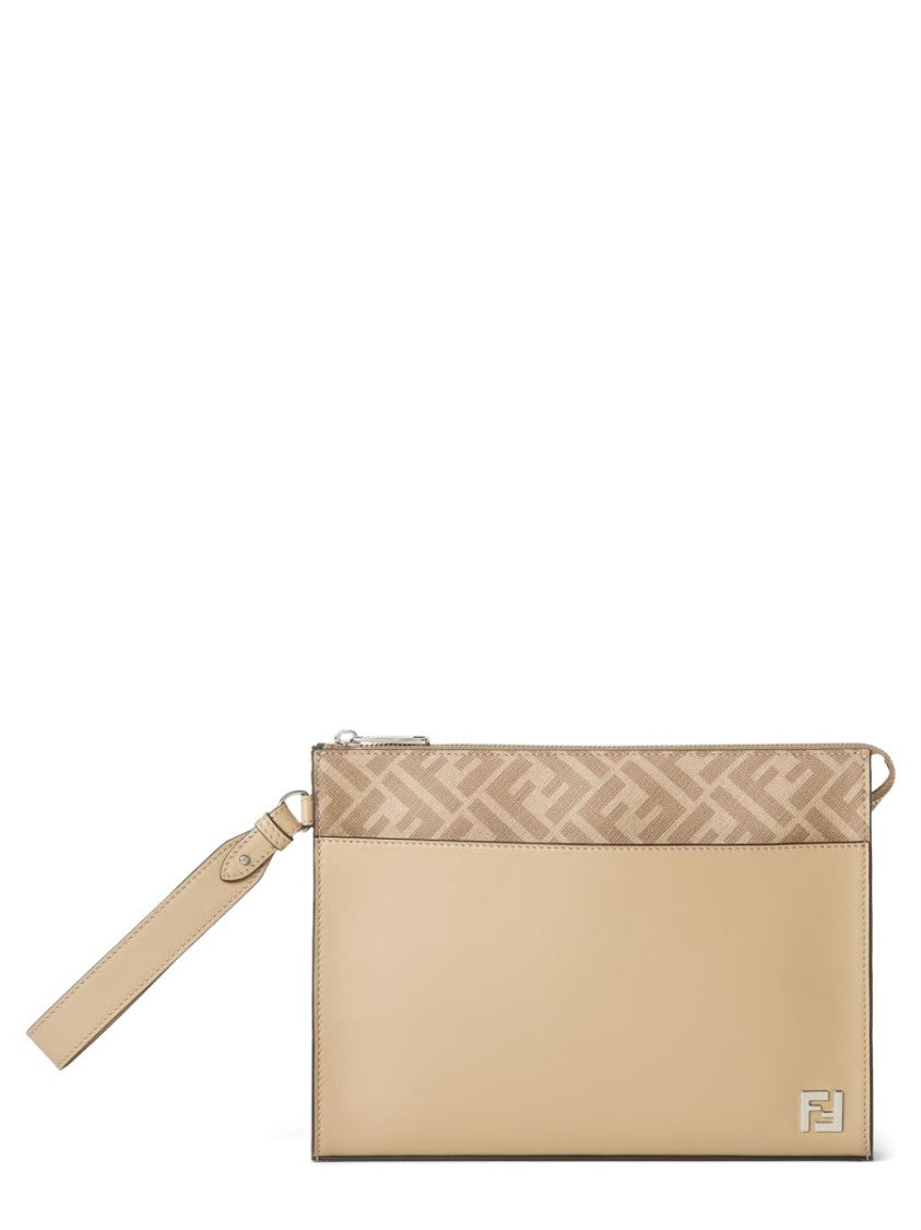 Fendi "Squared Ff" Clutch