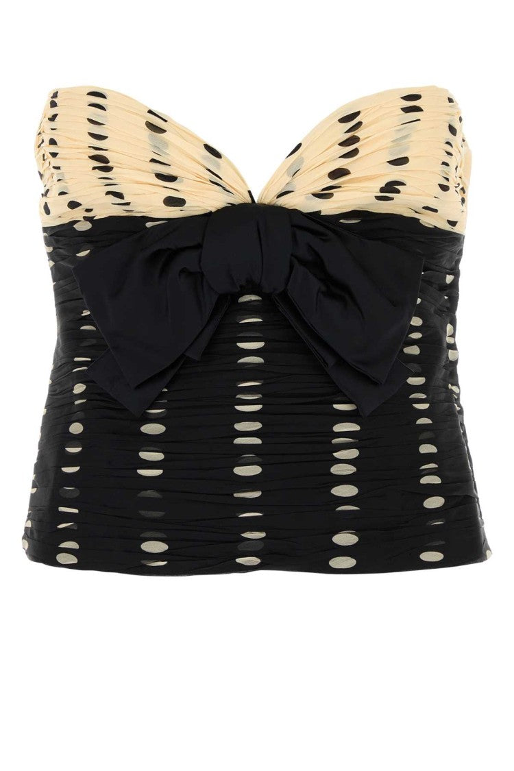 Valentino Garavani Printed Chiffon Top
