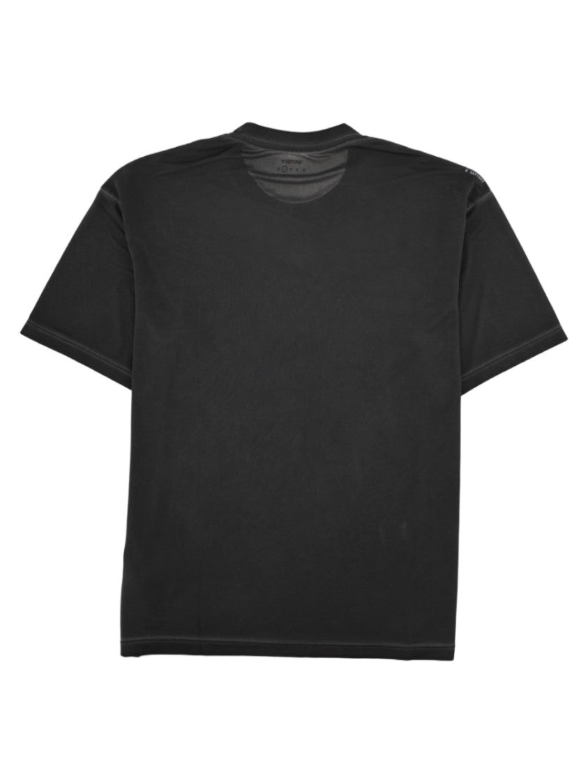Satisfy Black Minimalist Logo Short-Sleeve T-Shirt