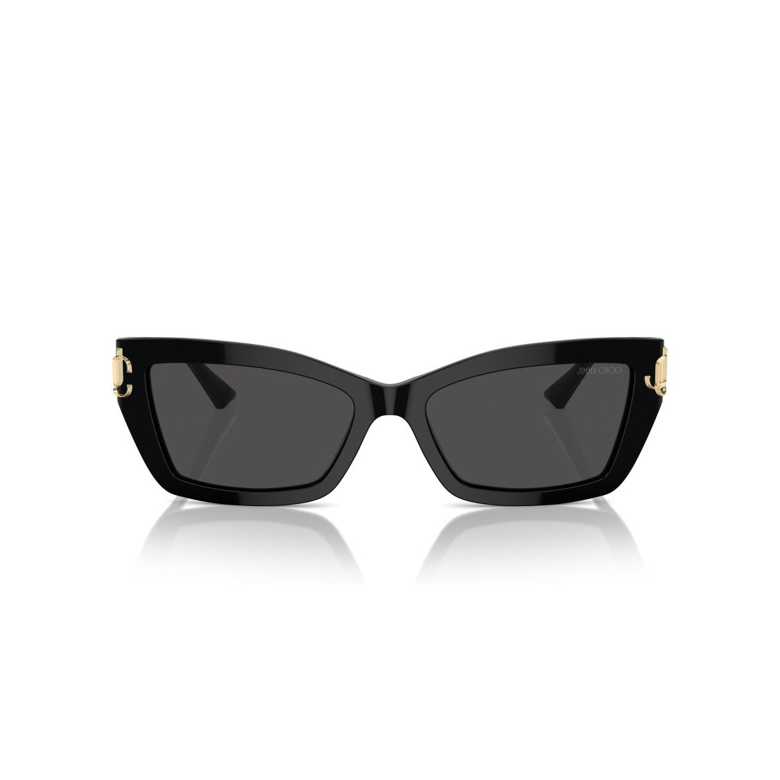 Jimmy Choo 0Jc5011u Rectangular Black Acetate Sunglasses