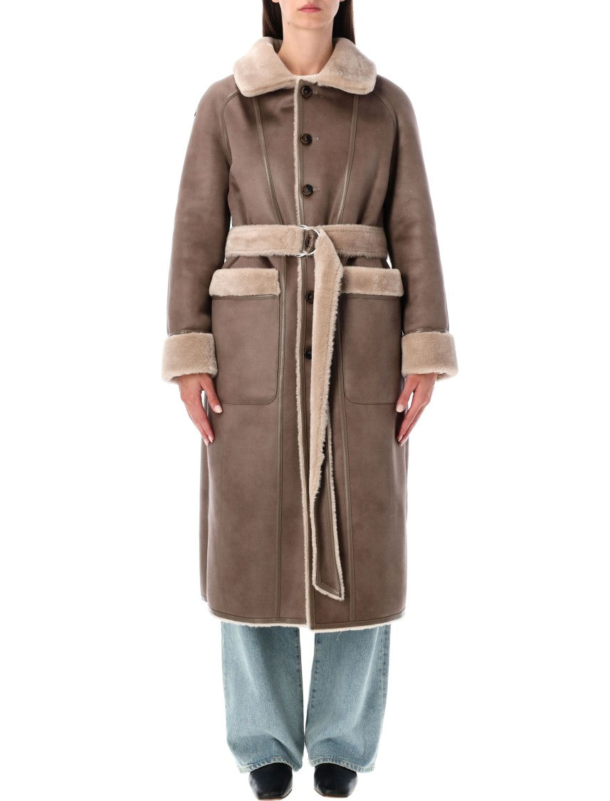 Urbancode Reversible Faux Fur Belted Coat
