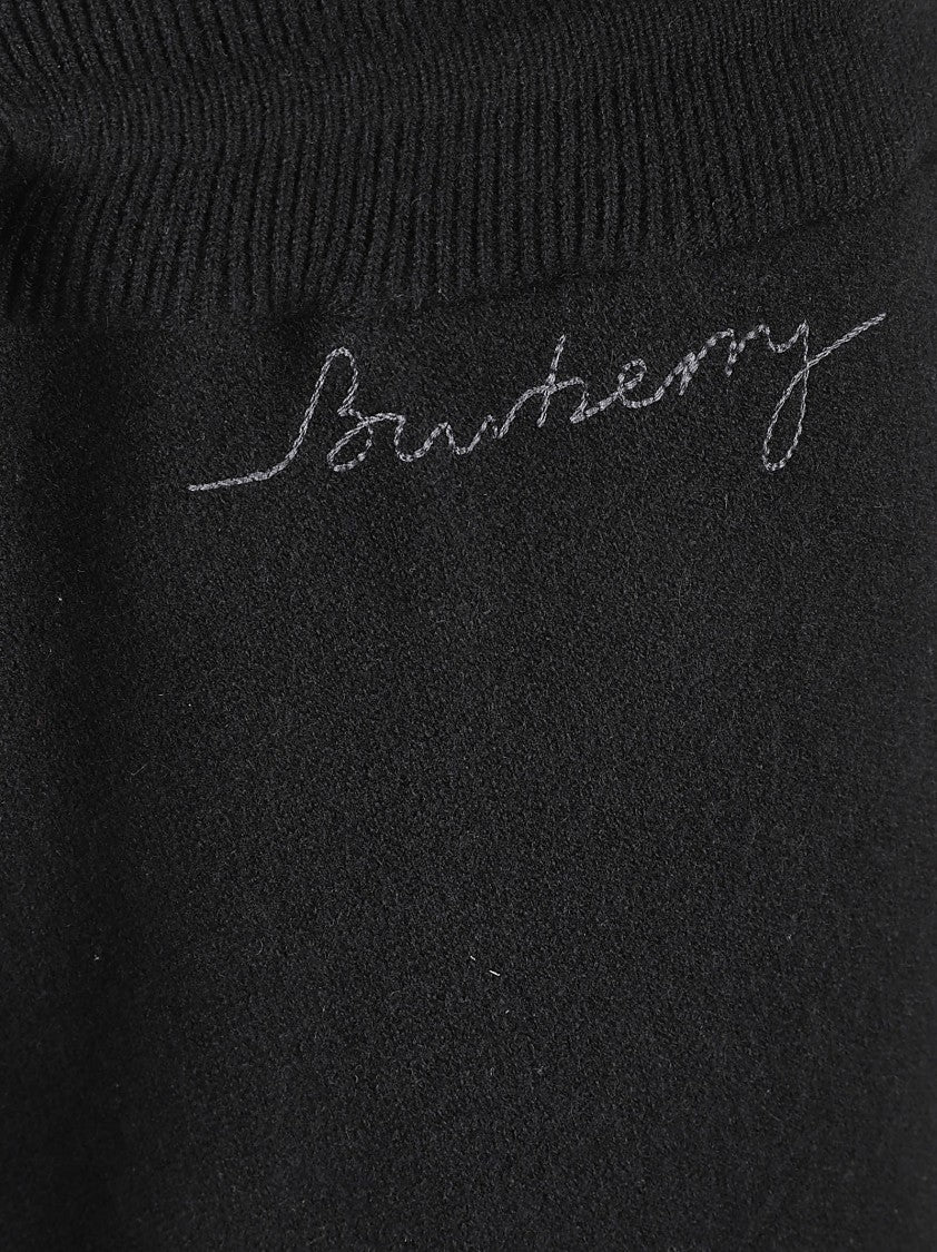 Burberry Relaxed Trousers With Tapered Leg