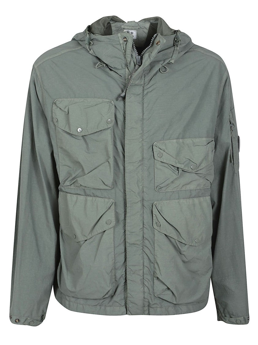 C.P. Company Utilitarian Jacket With Hood And Built-In Goggles