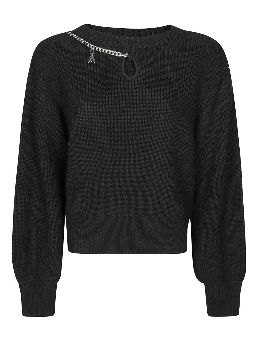 Patrizia Pepe Chain Sweater