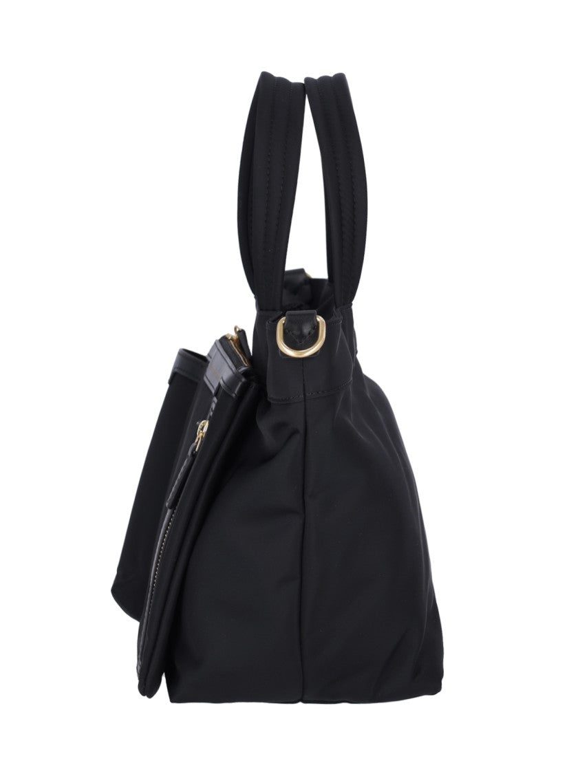 Anya Hindmarch Econyl Tote Bag With Leather Detailing