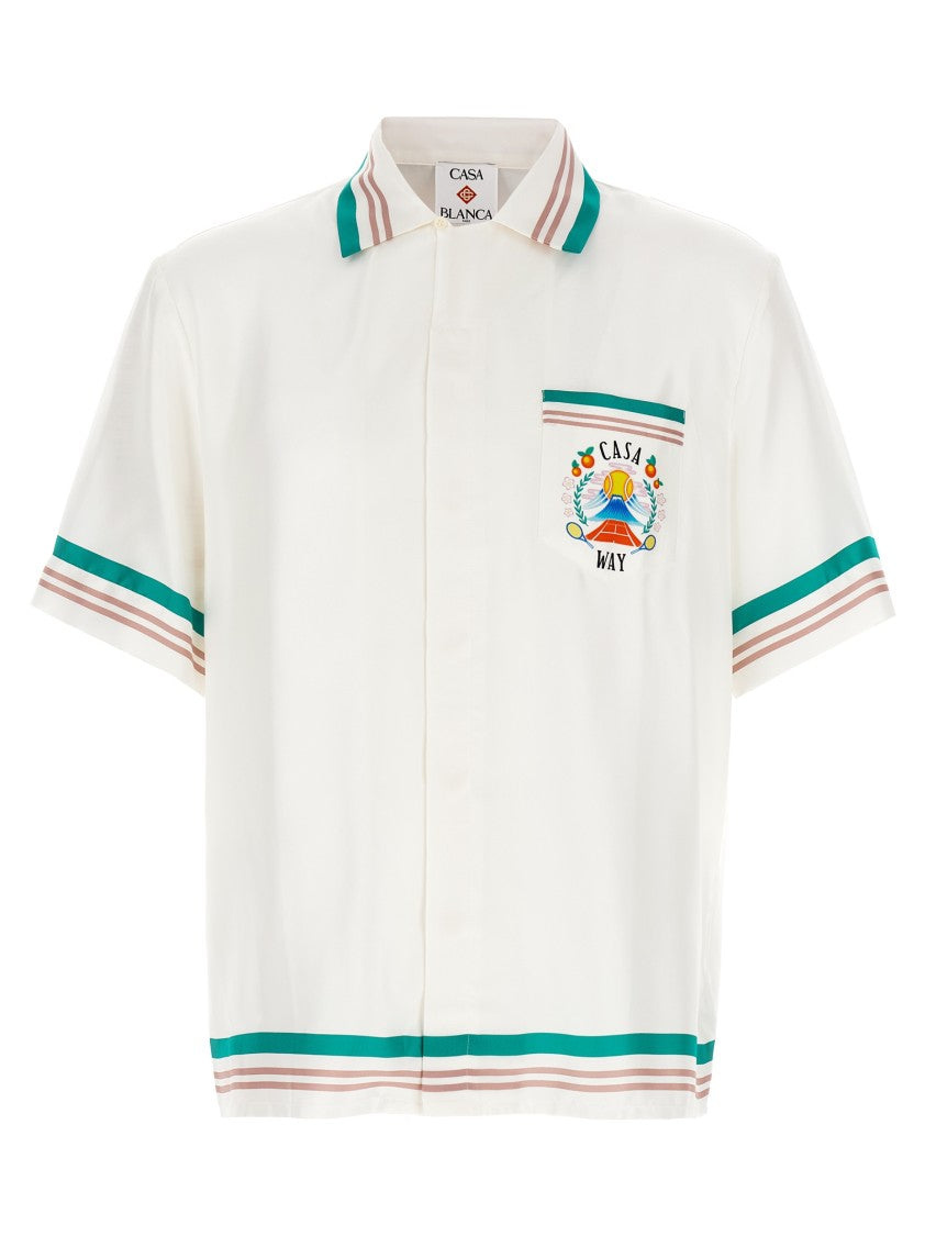 Casablanca 'Cuban Collar' Shirt