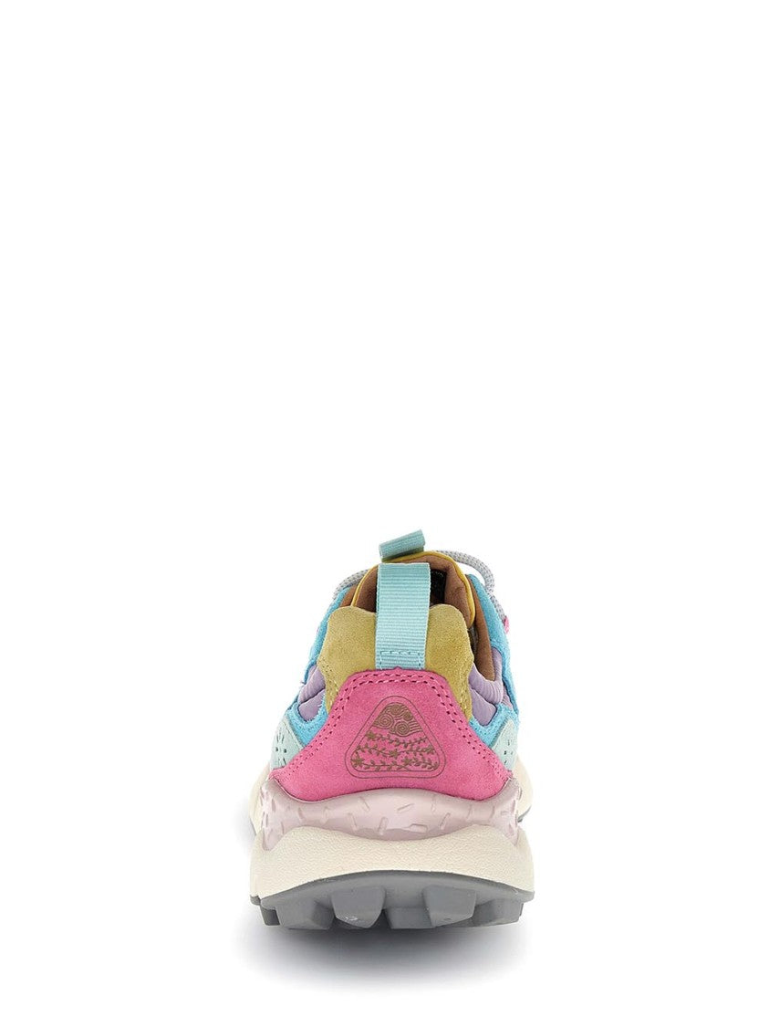 Flower Mountain Pastel Multi-Layered Sneakers With Chunky Sole